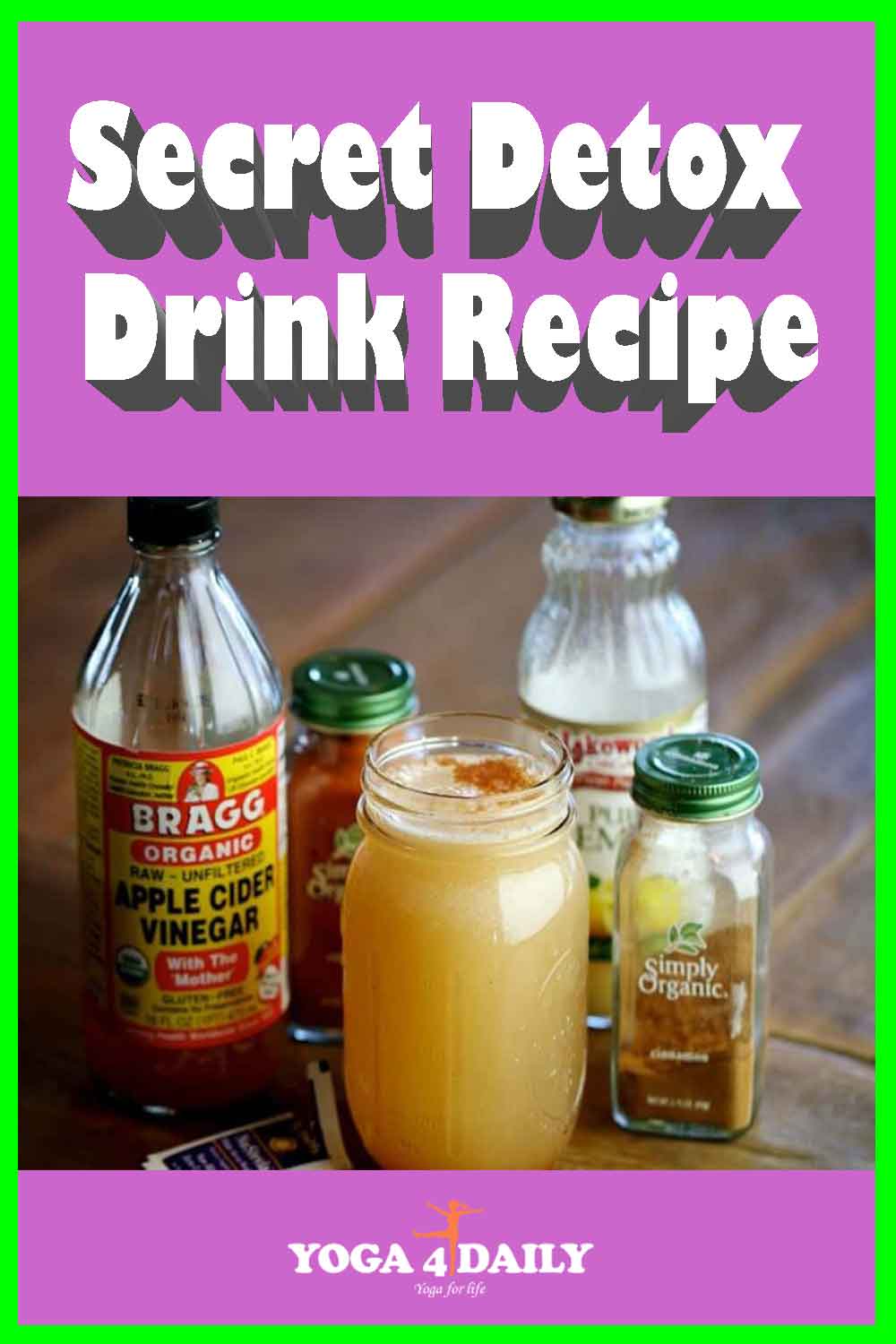 Secret Detox Drink Recipe (A Natural Detox Drink Recipe)