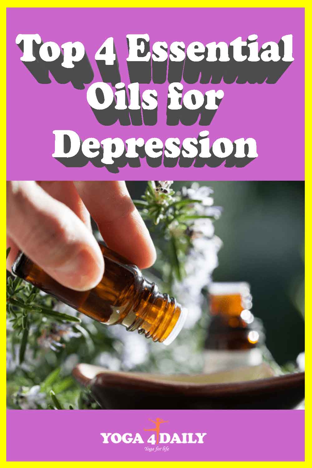 Top 4 Essential Oils for Depression