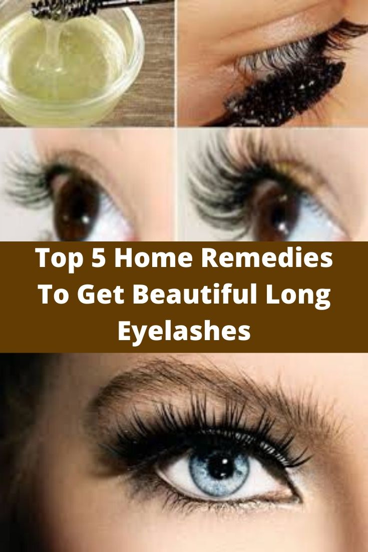 Top 5 Home Remedies To Get Beautiful Long Eyelashes