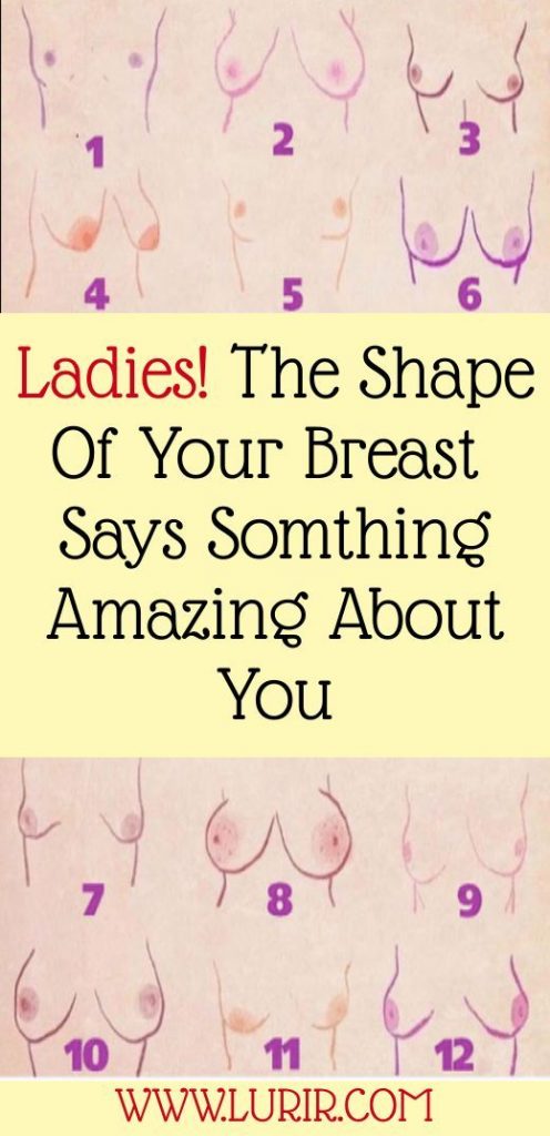 WHAT YOUR BREASTS’ SHAPE SAYS ABOUT YOUR PERSONALITY