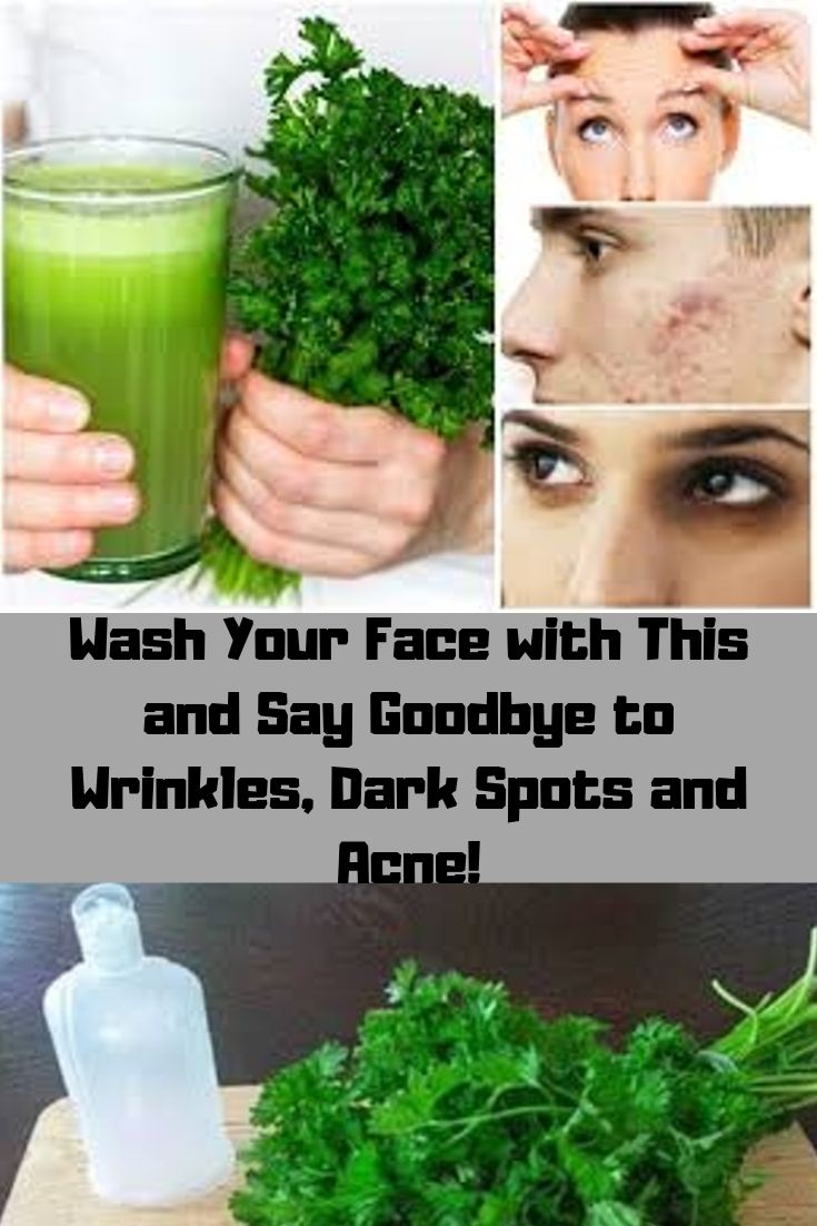 WASH YOUR FACE WITH THIS AND SAY GOODBYE TO WRINKLES, DARK SPOTS AND ACNE!