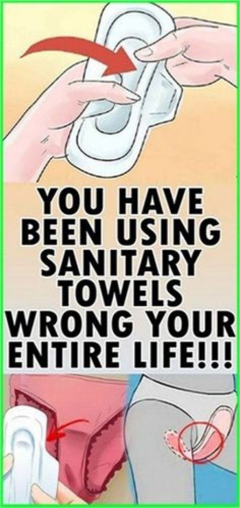 YOU HAVE BEEN USING SANITY TOWELS WRONG YOUR ENTIRE LIFE !..