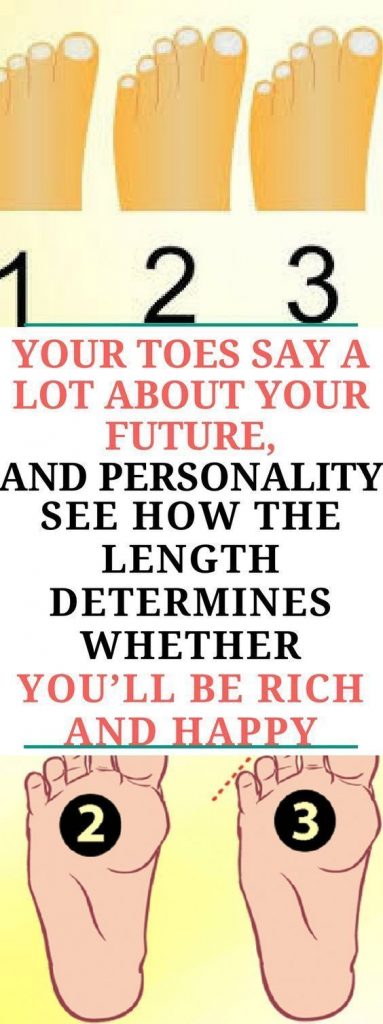 Your Toes Say a Lot About Your Future, and Personality: See How the Length Determines Whether You’ll be Rich and Happy!