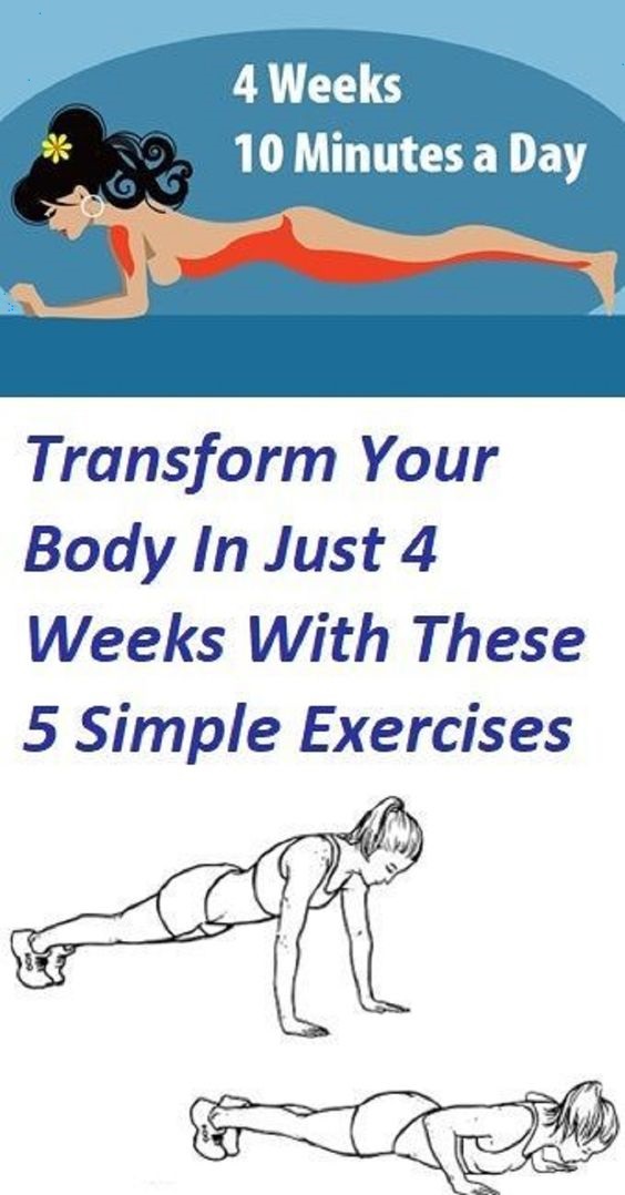 Transform Your Body in Just 4 Weeks With These 5 Simple Exercises