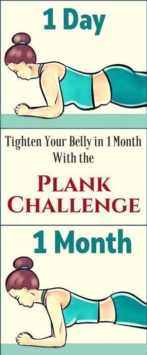 TIGHTEN YOUR BELLY IN 30 DAYS WITH THE PLANK CHALLENGE